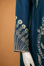 Azure RTD – Embroidered Silk Formal Set